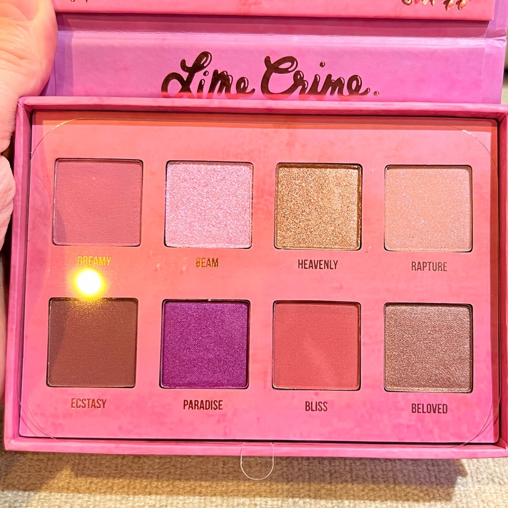 New With Box Venus 3 Lime Crime Eyeshadow Palette